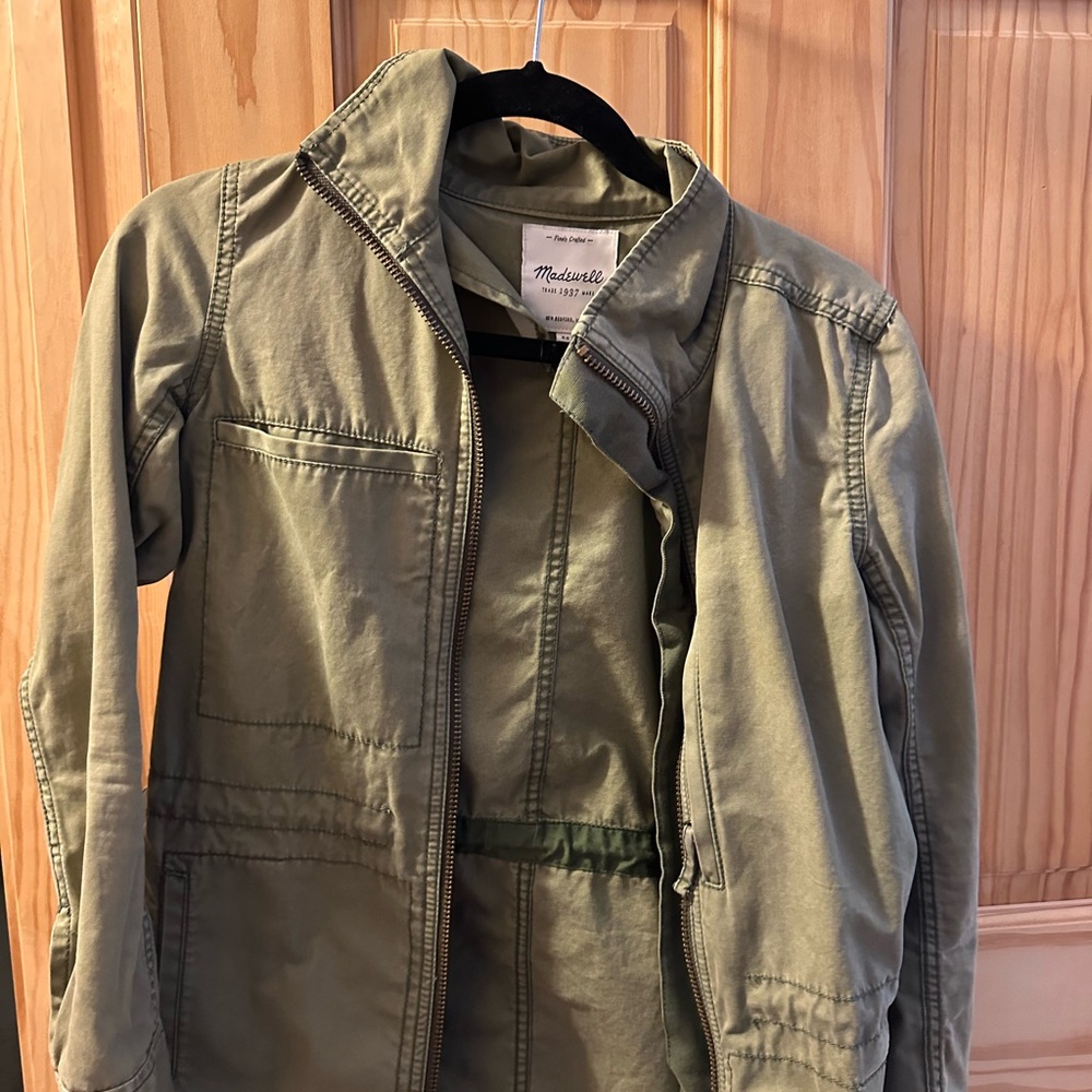 Madewell Olive Green Utility Jacket